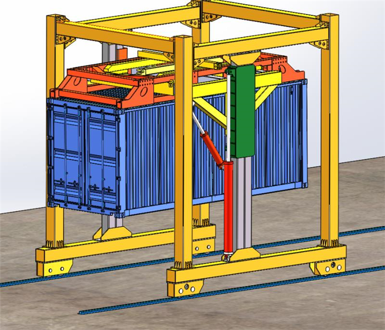 自走式集装箱吊运技术 集装箱跨运机在现代物流中的核心作用